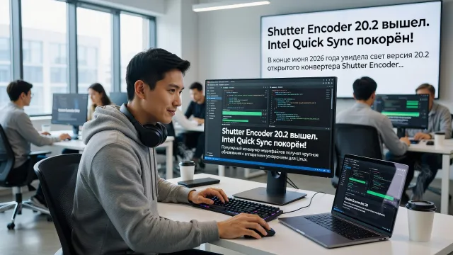 Shutter Encoder 20.2 вышел. Intel Quick Sync покорён!